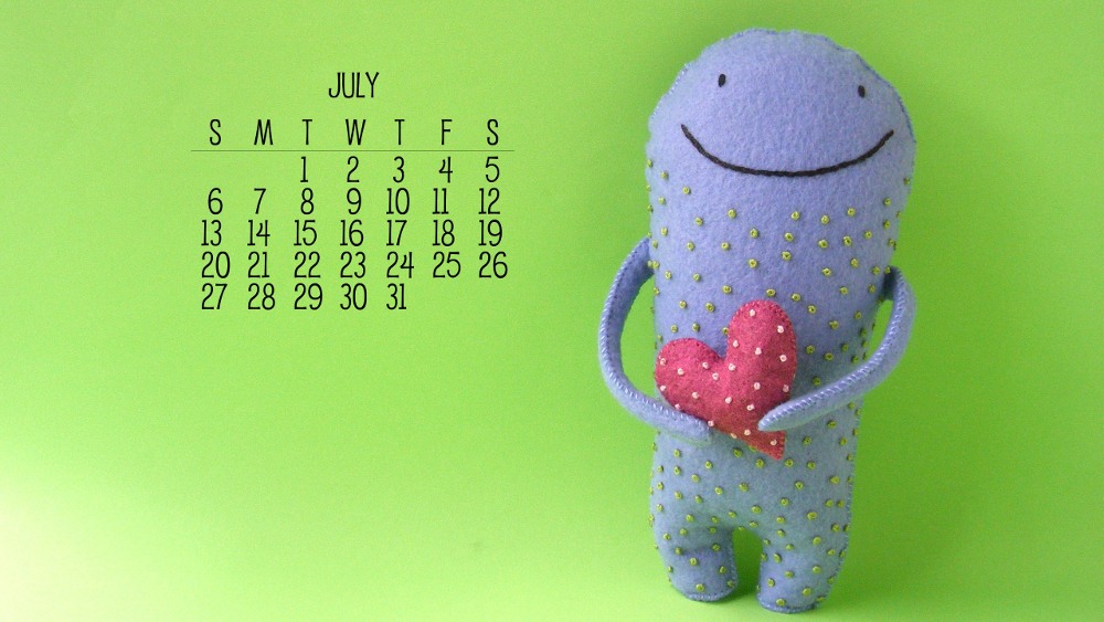 July 2014 Calendar